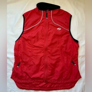BROOKS For Women Red Running Vest Women’s Size Large
